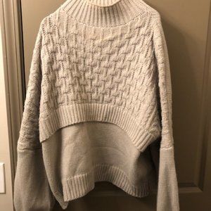 Gray Chunky Sweater